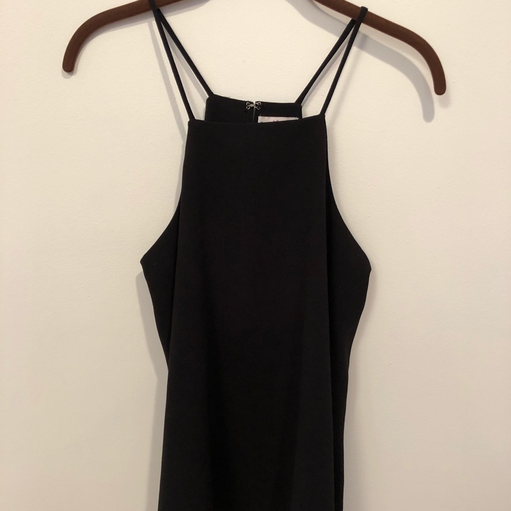 Black Flowy Tank